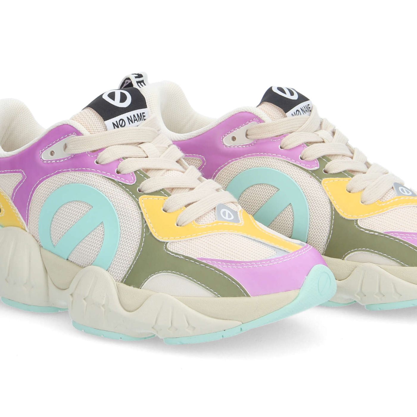 KRAZEE RUNNER W - KNIT/DISCOLOR - OFF WHITE/LILAC